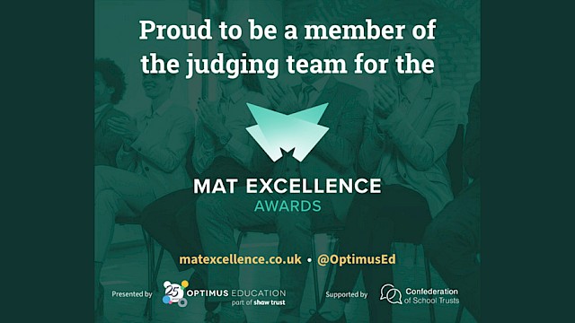 Our Trust’s Deputy CEO joins the team of judges for the MAT Excellence Awards