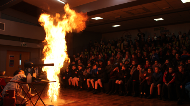 Brixham College holds science spectacular for hundreds of Torbay school children