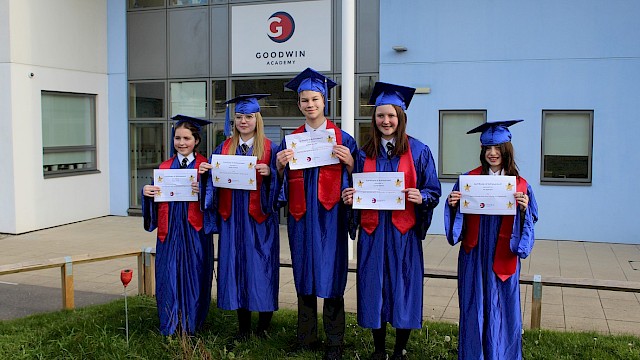 Goodwin Academy students graduate Brilliant Club’s Scholars Programme at Imperial College London.