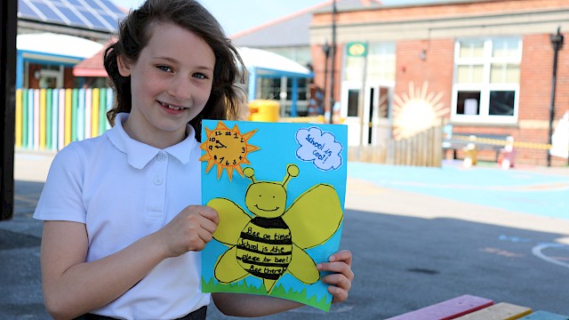 Meon Infant School pupils promote good attendance with poster competition